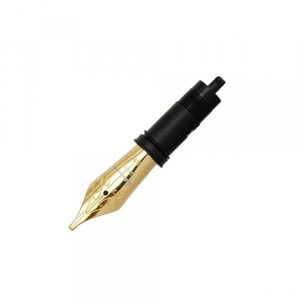 Esterbrook number 6 nib steel gold plated