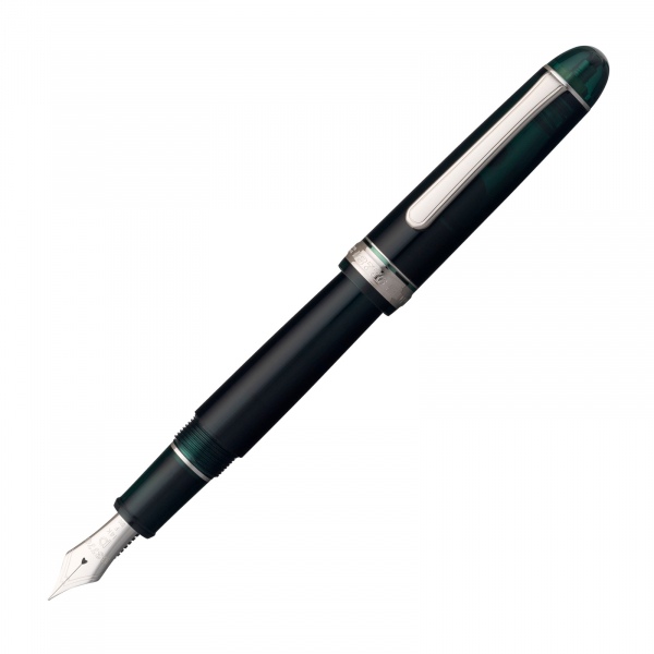 Platinum 3776 Century Laurel Green Rhodium Trim Fountain Pen