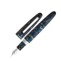 Esterbrook Estie - fountain pen Oversize Nouveau Bleu Palladium Trim