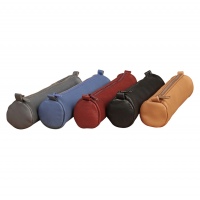 Clairefontaine Round leather pencil case