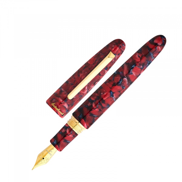 Esterbrook Estie - fountain pen Oversize Scarlet Gold Trim