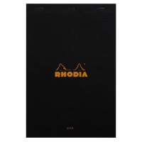 Rhodia Pad No. 19 A4+ black plain