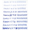 Kaweco ART Sport fountain pen writing sample