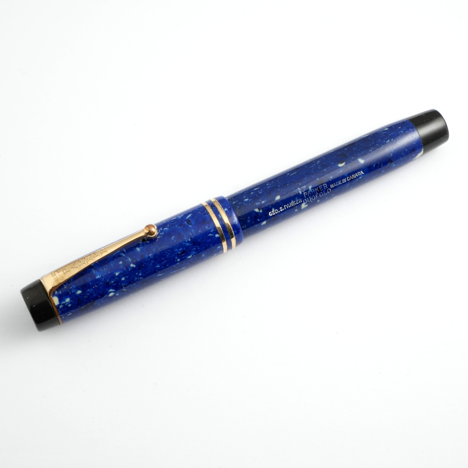 PARKER Duofold Lapis-Blue MP 芯径0.7mm