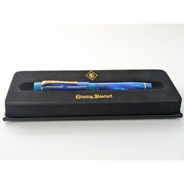 Conway Stewart Wellington Prussian Blue Limited Edition