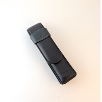 Pelikan case for 2 pens black/green