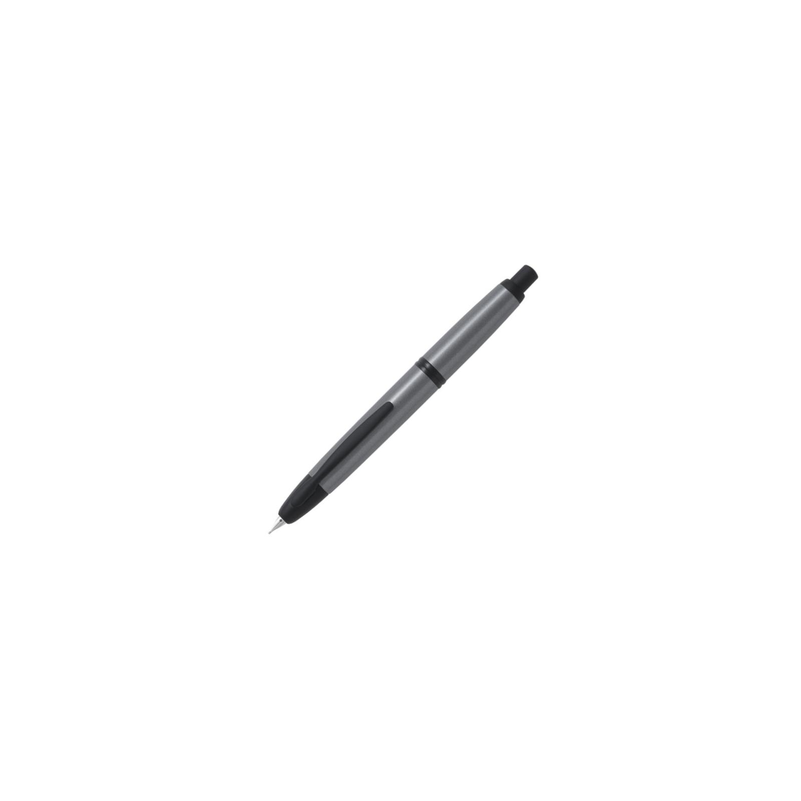 Pilot Capless Fountain Pen Black Trim Metallic Grey The Writing Desk