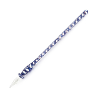 Rohrer & Klingner glass pen Gold/Blue