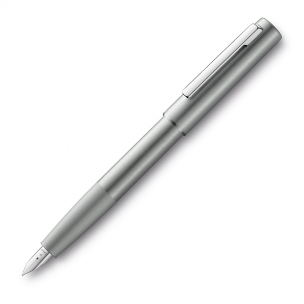 Lamy aion fountain pen silver