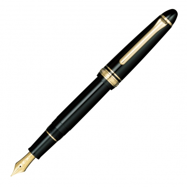 Sailor 1911s Black GT fountain pen 14k