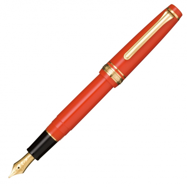 Sailor PG Slim Red Fountain Pen