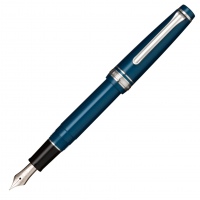 Sailor PG Slim Metallic Blue Fountain Pen