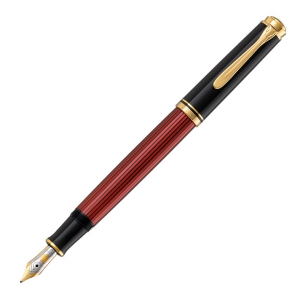 Pelikan Souverän M400 Fountain Pen black/red