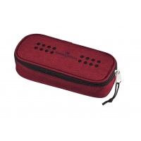 Faber Castell Grip pencil case marsala red