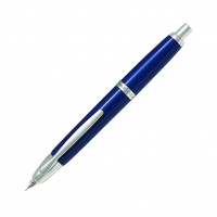 Pilot Capless Fountain Pen Rhodium Trim Blue