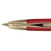 Pilot Capless Fountain Pen Gold Trim Red