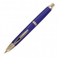 Pilot Capless Fountain Pen Gold trim Blue