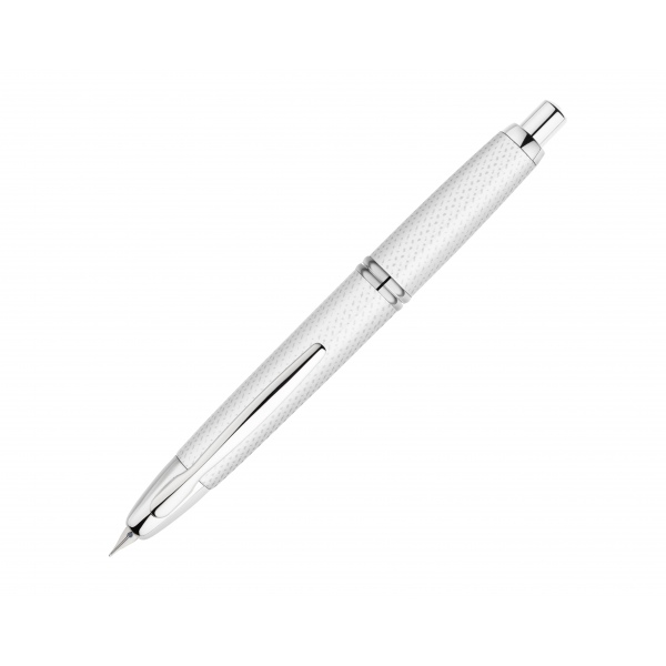 Pilot Capless Fountain Pen Graphite White