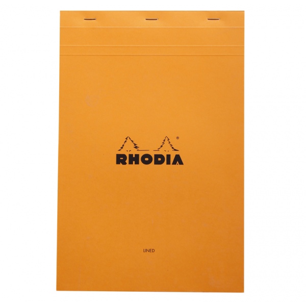 Rhodia Pad No. 19 A4+ pad lined & margin The Writing Desk