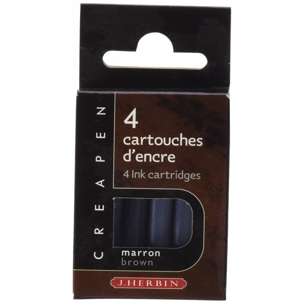 Herbin Creapen cartridge brown