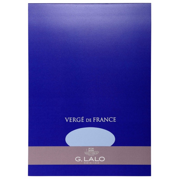 G Lalo Verge de France A4 writing pad