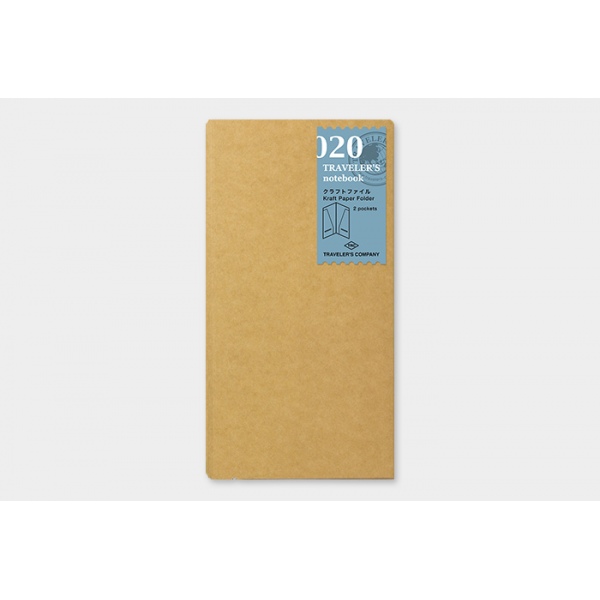 Travelers Company Kraft Paper Folder 020