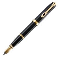 Diplomat Excellence A² Fountain Pen black/gold trim