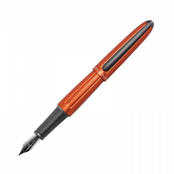 Diplomat Aero Fountain Pen Metallic Orange
