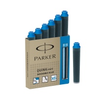 Parker mini cartridge washable blue