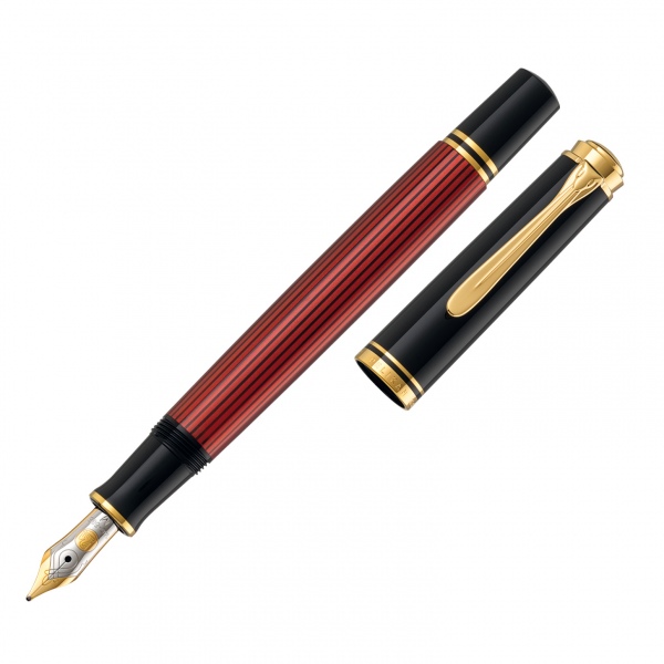 Pelikan Souverän M600 Fountain Pen black/red