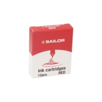 Sailor Ink Cartridges red