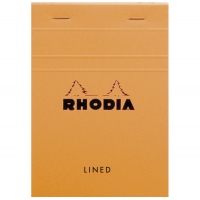 Rhodia 13600 A6 lined orange