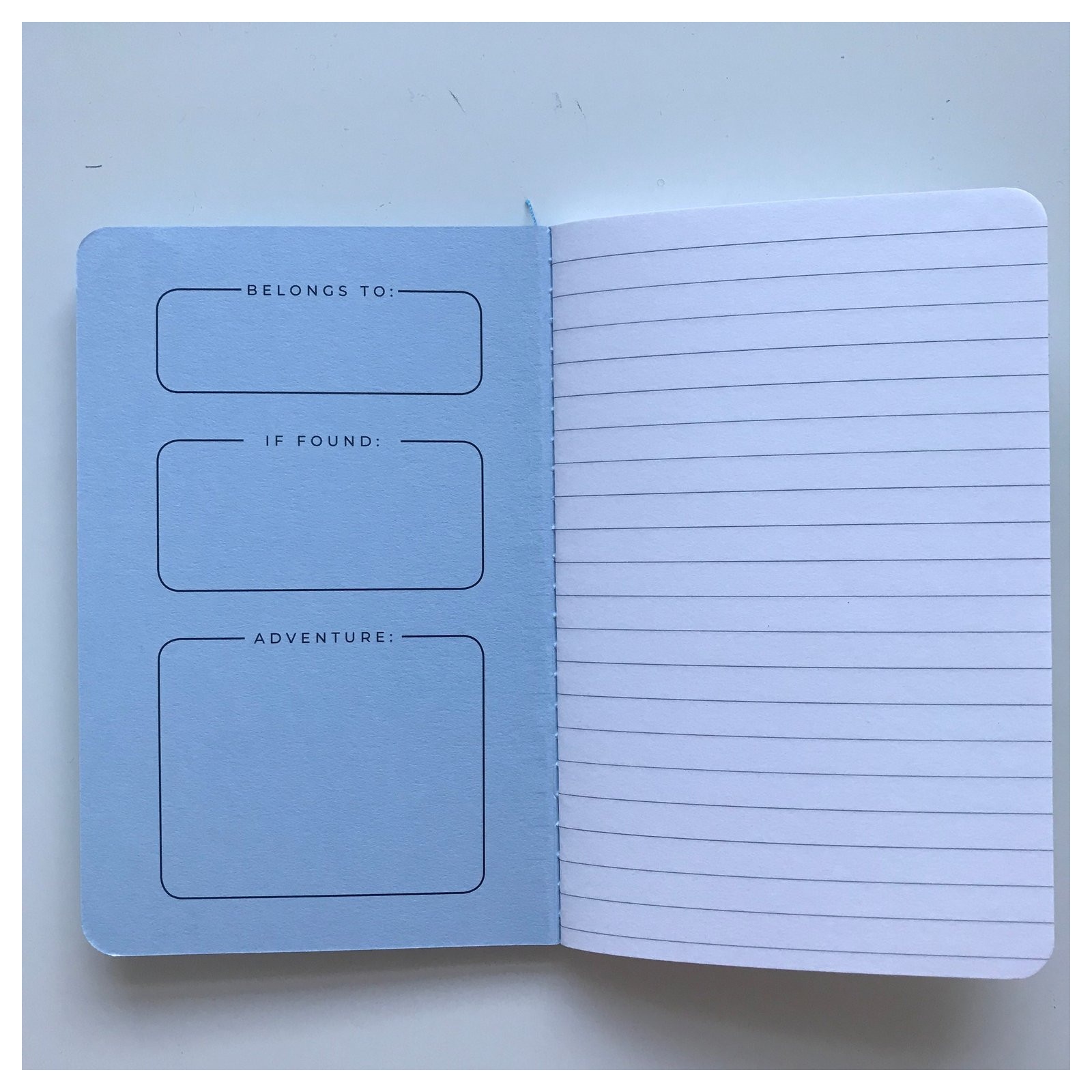 Darkstar Collection Blue lined notebooks The Writing Desk