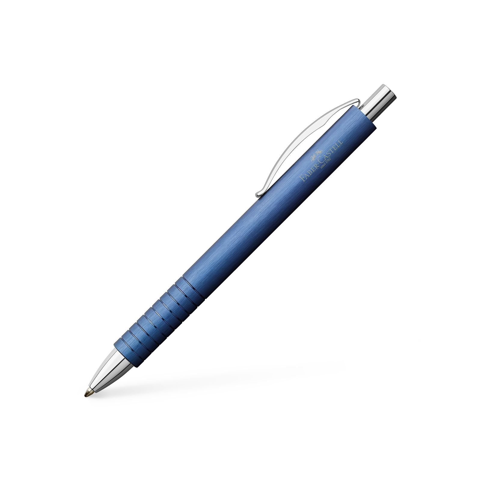 Faber Castell Essentio Aluminium Ballpen Blue The Writing Desk
