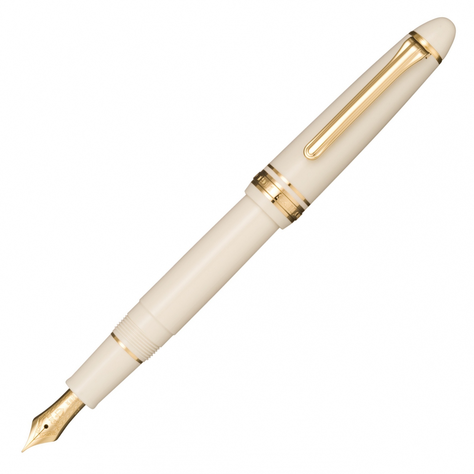 Sailor 1911 Standard Ivory Gold Trim Fountain Pen The Writing Desk
