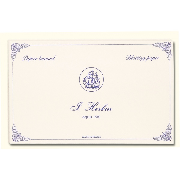 Herbin blotting paper white
