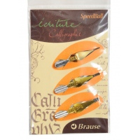 Brause set of 3 nibs - Speedball nibs