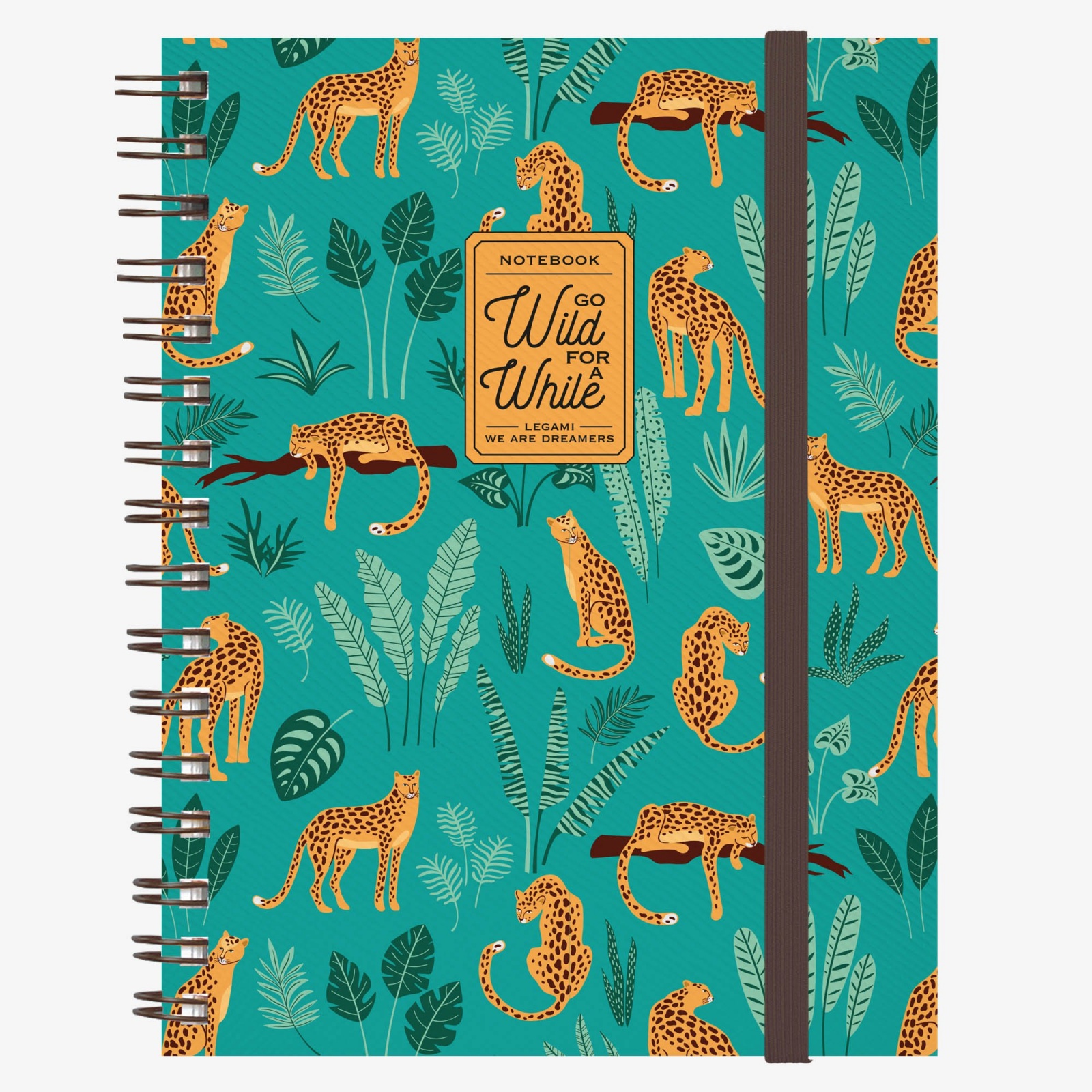 Legami Notebook A5 Wirebound Go Wild for a While The Writing Desk