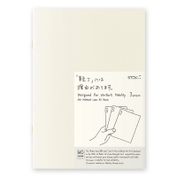 Midori MD Notebook A5 Light Plain- pack of 3