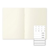 Midori MD Notebook A5 Light Plain- pack of 3