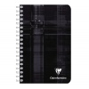 Clairefontaine Wirebound Notebook 11x17cm squared