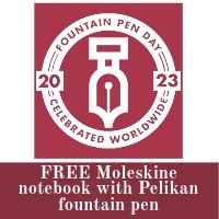 Free Moleskine notebook