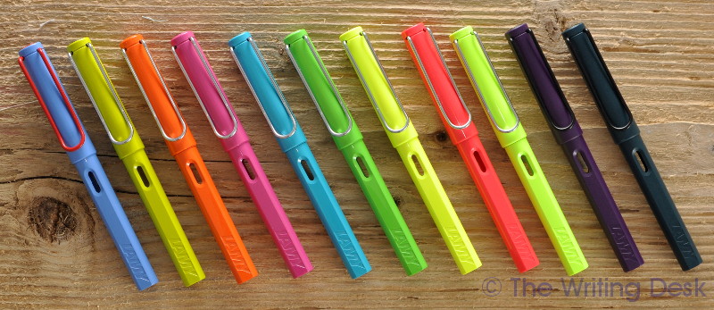 Lamy Safari special edition colors