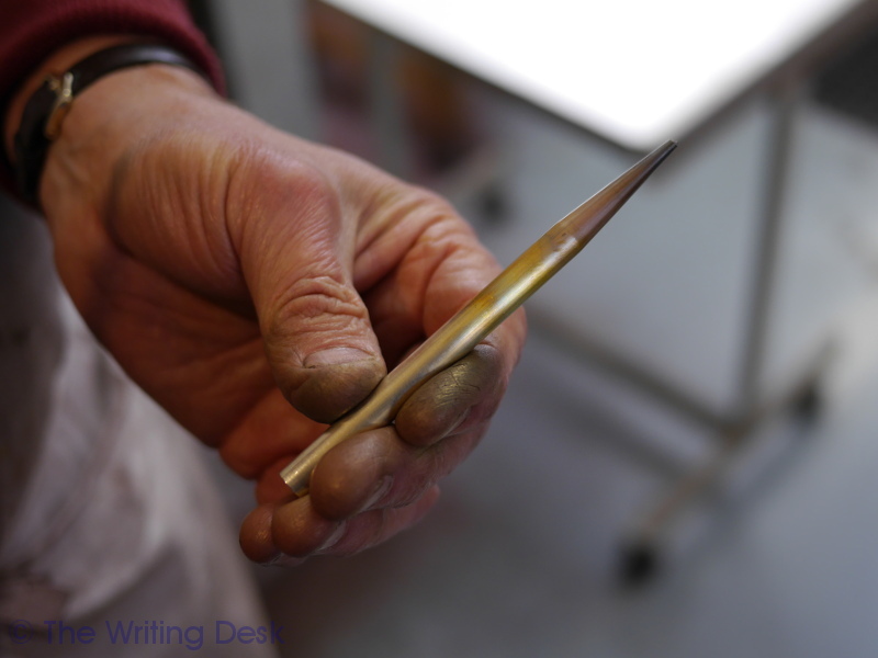 making a yard-o-led silver pen