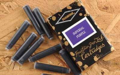 Diamine Jet Black Ink - 18 Cartridges